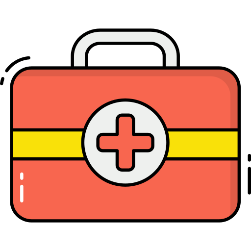 kit di pronto soccorso Generic Outline Color icona