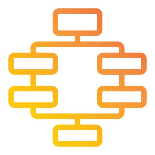 diagramme Generic Gradient Icône