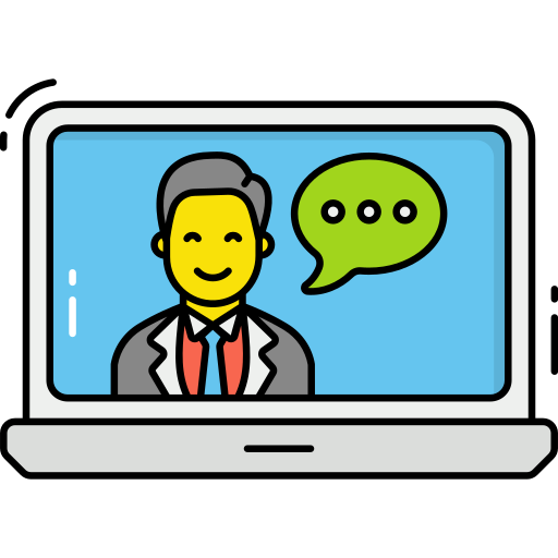 online-interview Generic Outline Color icon