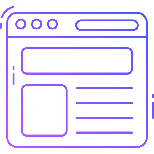 projektowanie stron Generic Gradient ikona