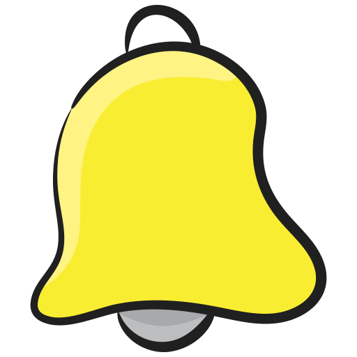 Bell Generic Hand Drawn Color icon