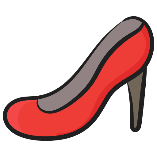 High heels Generic Hand Drawn Color icon