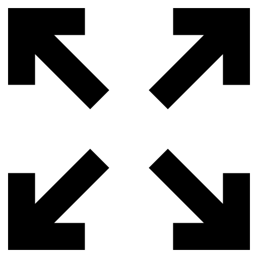 maximaliseren Generic Glyph icoon