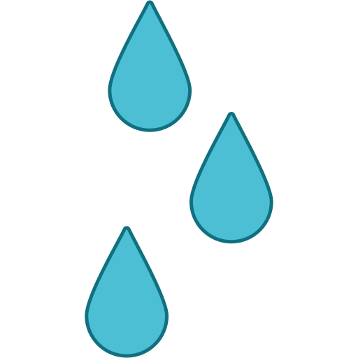 feuchtigkeit Generic Blue icon