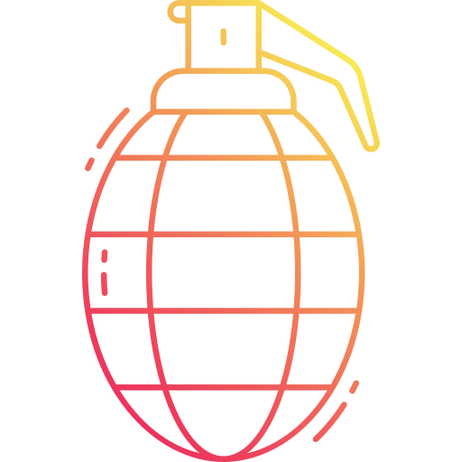 grenade Generic Gradient Ícone