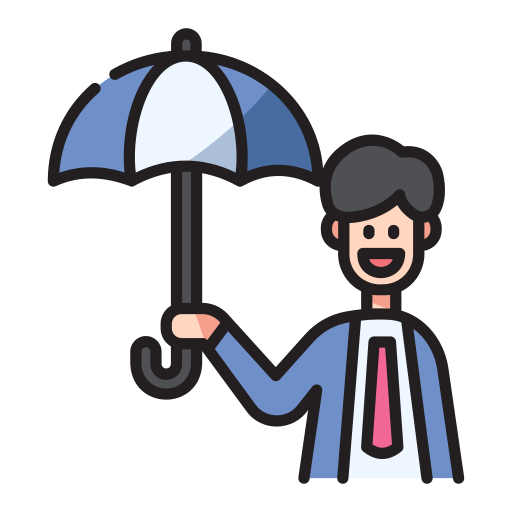 parapluie Generic Outline Color Icône