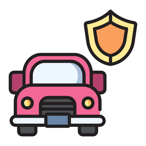 自動車保険 Generic Outline Color icon