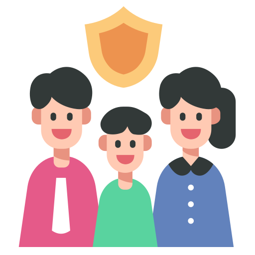 Family insurance Generic Flat icon