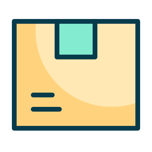 paketbox Generic Outline Color icon