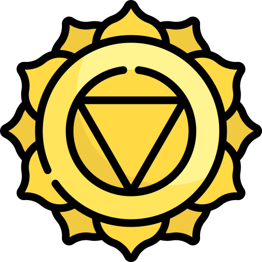 manipura Kawaii Lineal color ikona