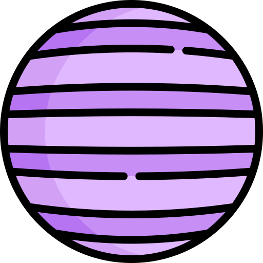 Yoga ball Kawaii Lineal color icon