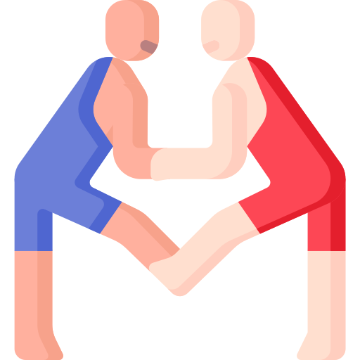 Wrestling Special Flat icon