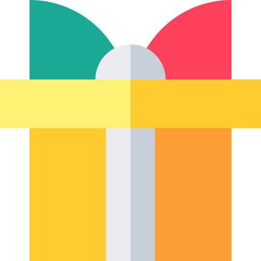 geschenkbox Basic Straight Flat icon