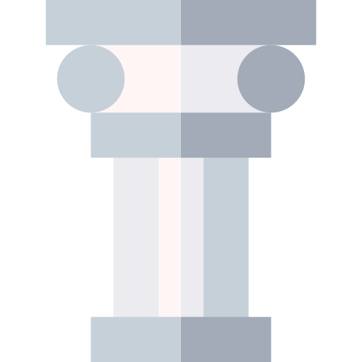 pilier Basic Straight Flat Icône