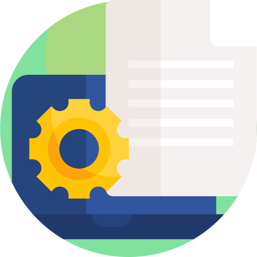 content management Detailed Flat Circular Flat icon