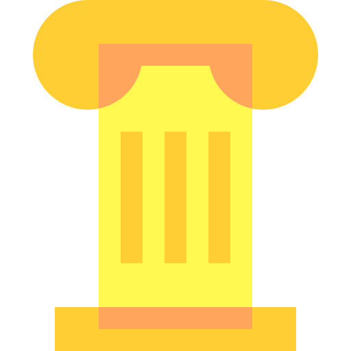 Column Basic Sheer Flat icon