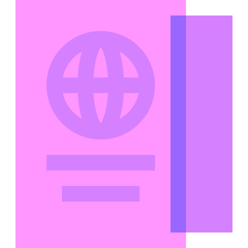 Passport Basic Sheer Flat icon