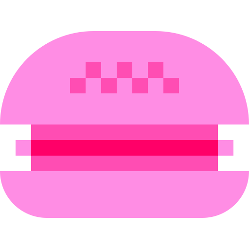 burger Basic Sheer Flat Icône