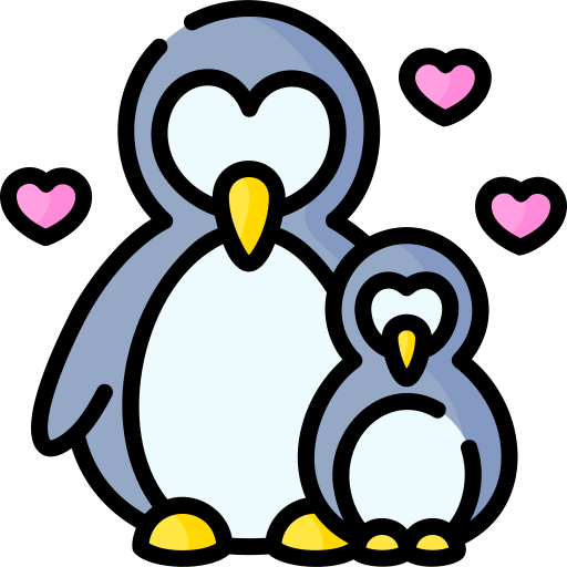 pingüinos Special Lineal color icono