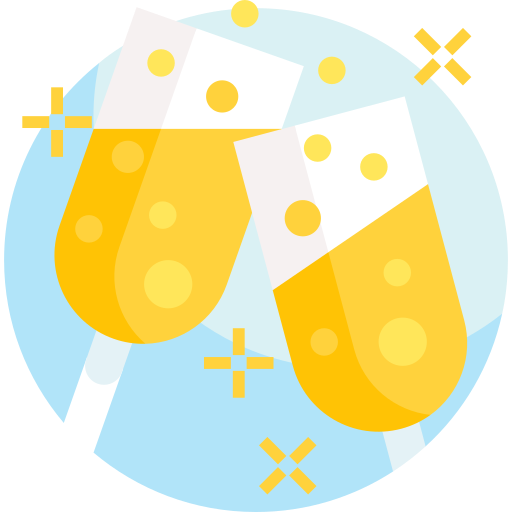 feiern Detailed Flat Circular Flat icon