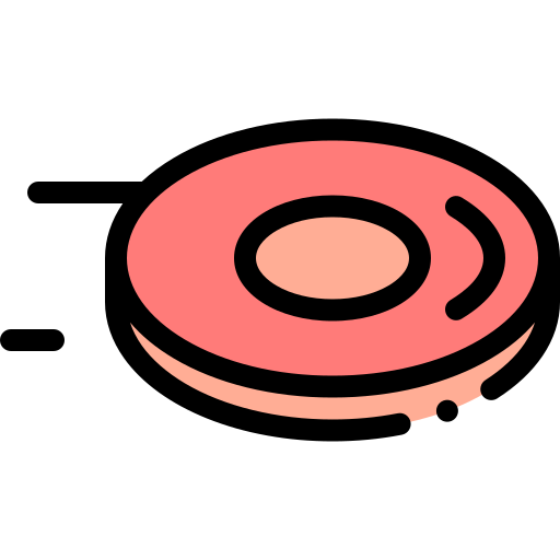 frisbeescheibe Detailed Rounded Lineal color icon