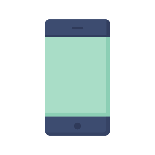 Mobile phone Dinosoft Flat icon