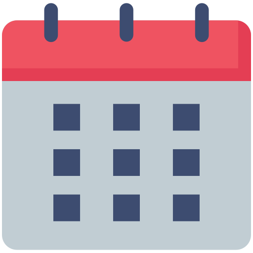 Calendar Dinosoft Flat icon