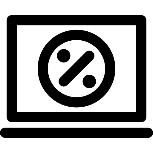 パーセンテージ Basic Rounded Lineal icon