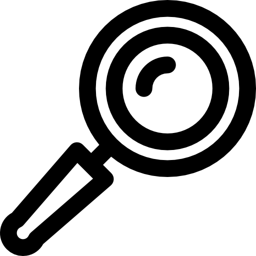 루페 Basic Rounded Lineal icon