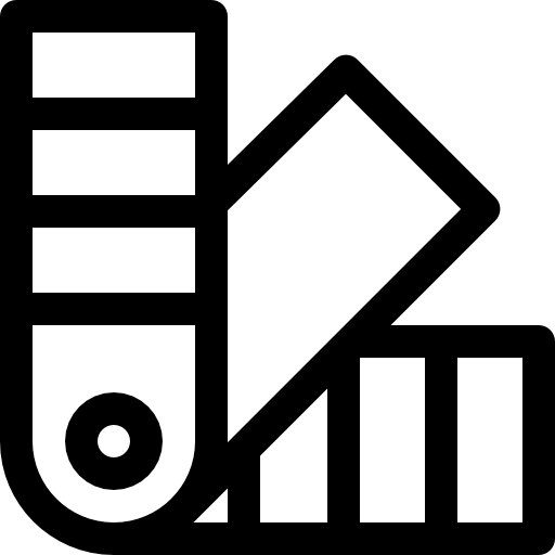 Пантоне Basic Rounded Lineal иконка