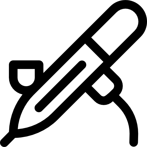 aerógrafo Basic Rounded Lineal icono