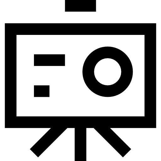 pizarra Basic Straight Lineal icono