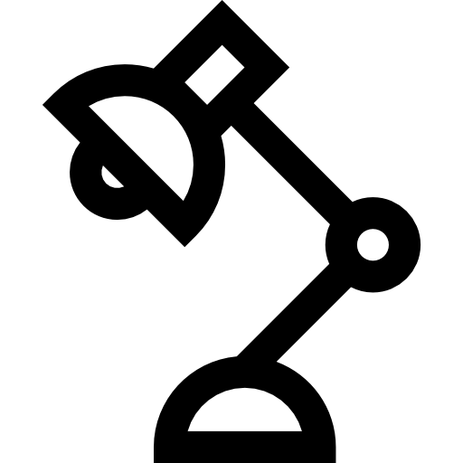 lampka biurkowa Basic Straight Lineal ikona