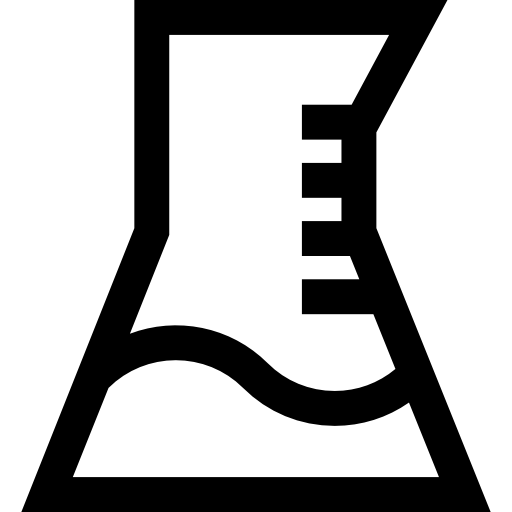 Beaker Basic Straight Lineal icon
