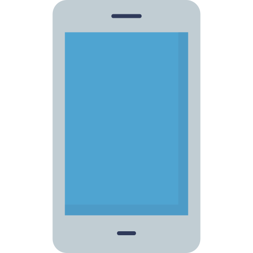 mobiele telefoon Dinosoft Flat icoon