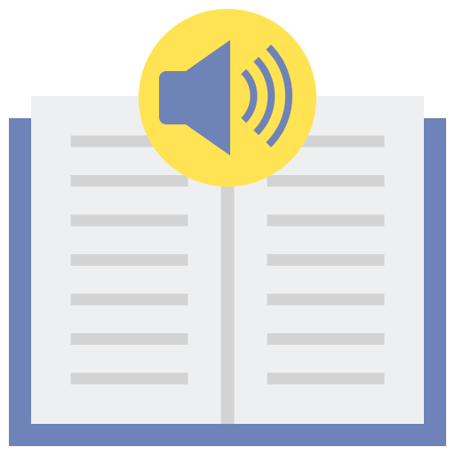 Audio book Flaticons Flat icon