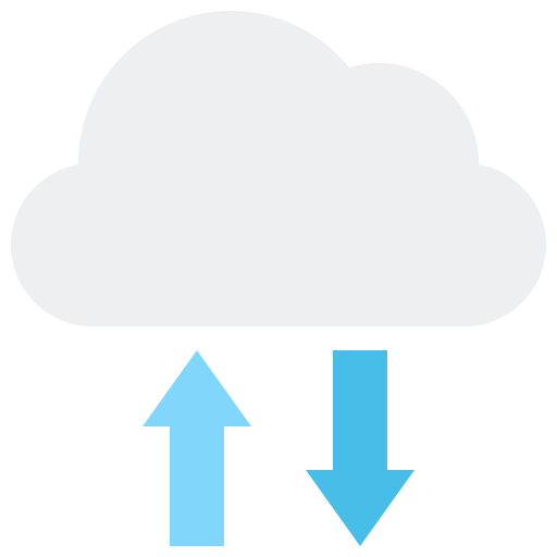 Cloud storage Flaticons Flat icon