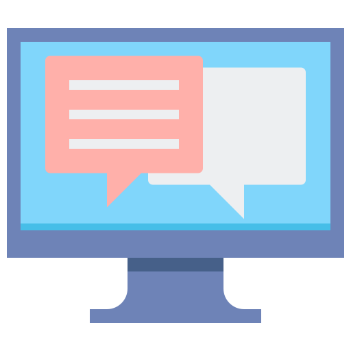 online chat Flaticons Flat icon