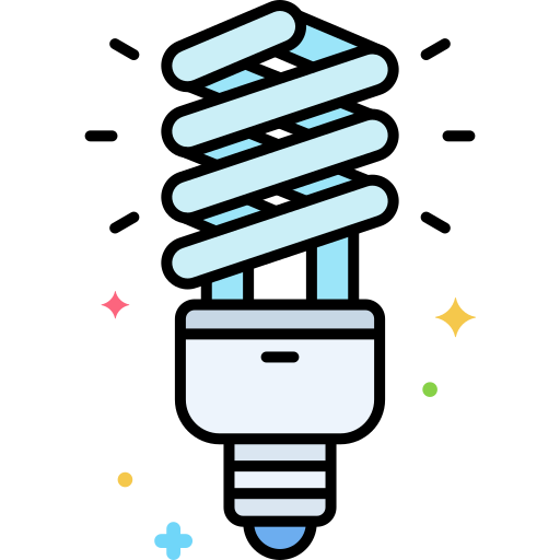 Fluorescent light Flaticons Lineal Color icon