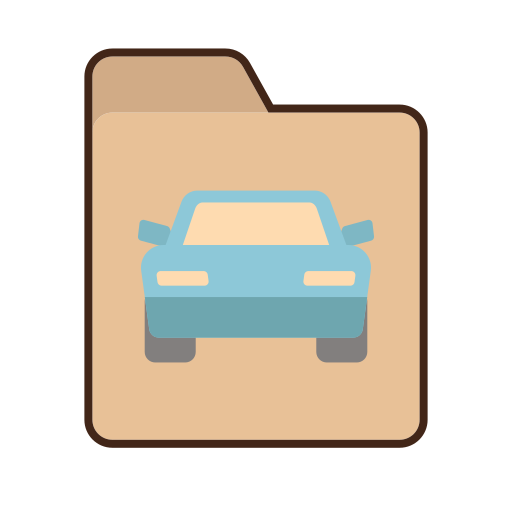 wagen Flaticons Lineal Color icon