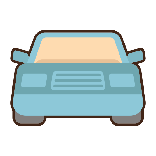 Sedan Flaticons Lineal Color icon