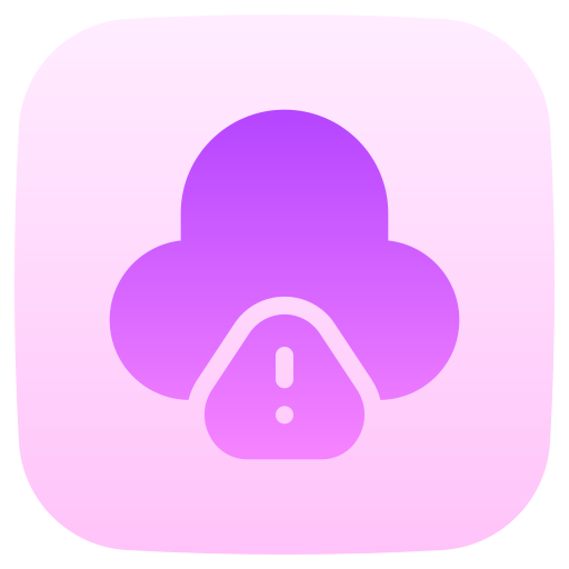 alarm pogodowy Generic Flat Gradient ikona