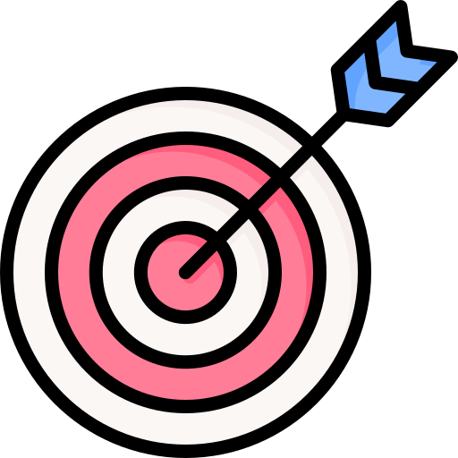 目標 Generic Outline Color icon