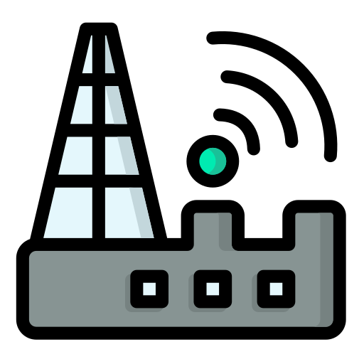 toren Generic Outline Color icoon
