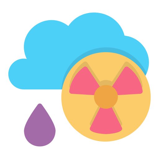 kwaśny deszcz Generic Flat ikona