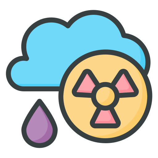 Acid rain Generic Outline Color icon