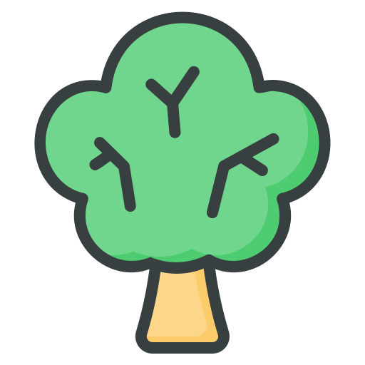 Árbol Generic Outline Color icono