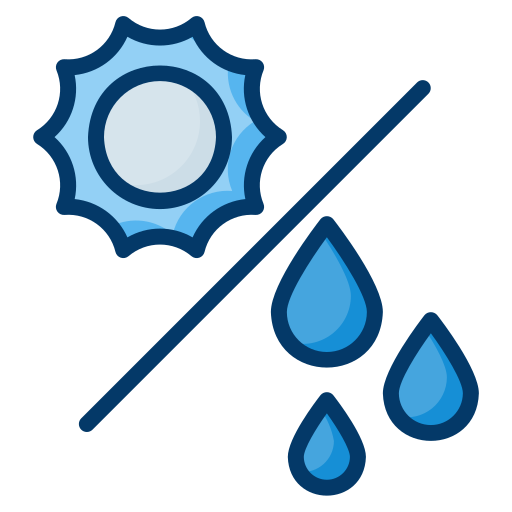 Climate change Generic Blue icon