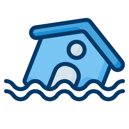 powódź Generic Blue ikona