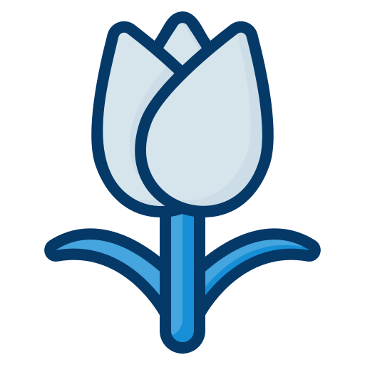 tulipán Generic Blue icono